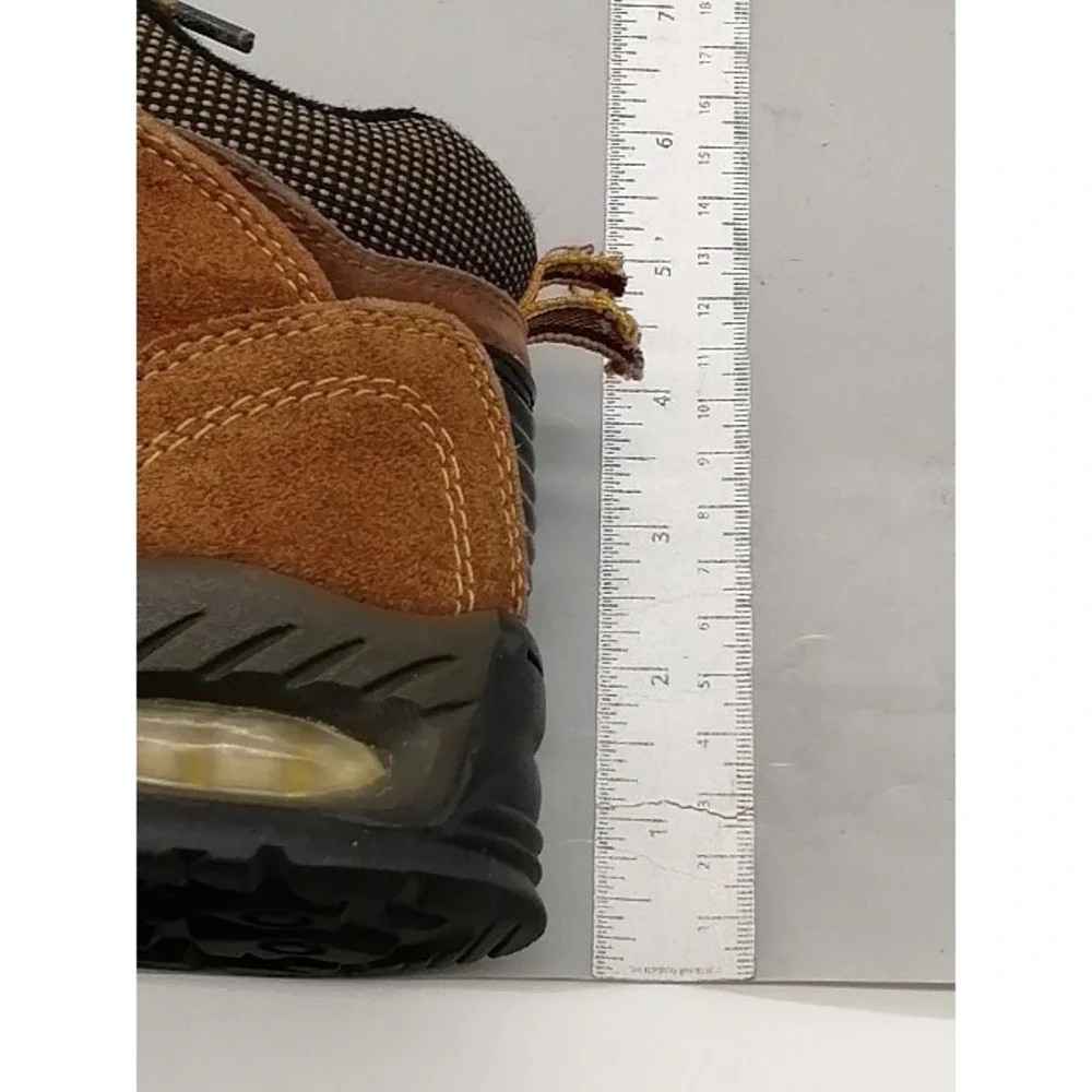 Cherokee Boots Mens Brown 7 Leather Hiking Shoe Work Chore Mid Top 093081379